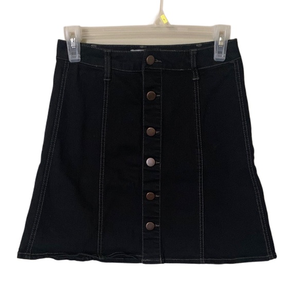 Falls Creek Dresses & Skirts - Falls Creek Black Denim Mini skirt